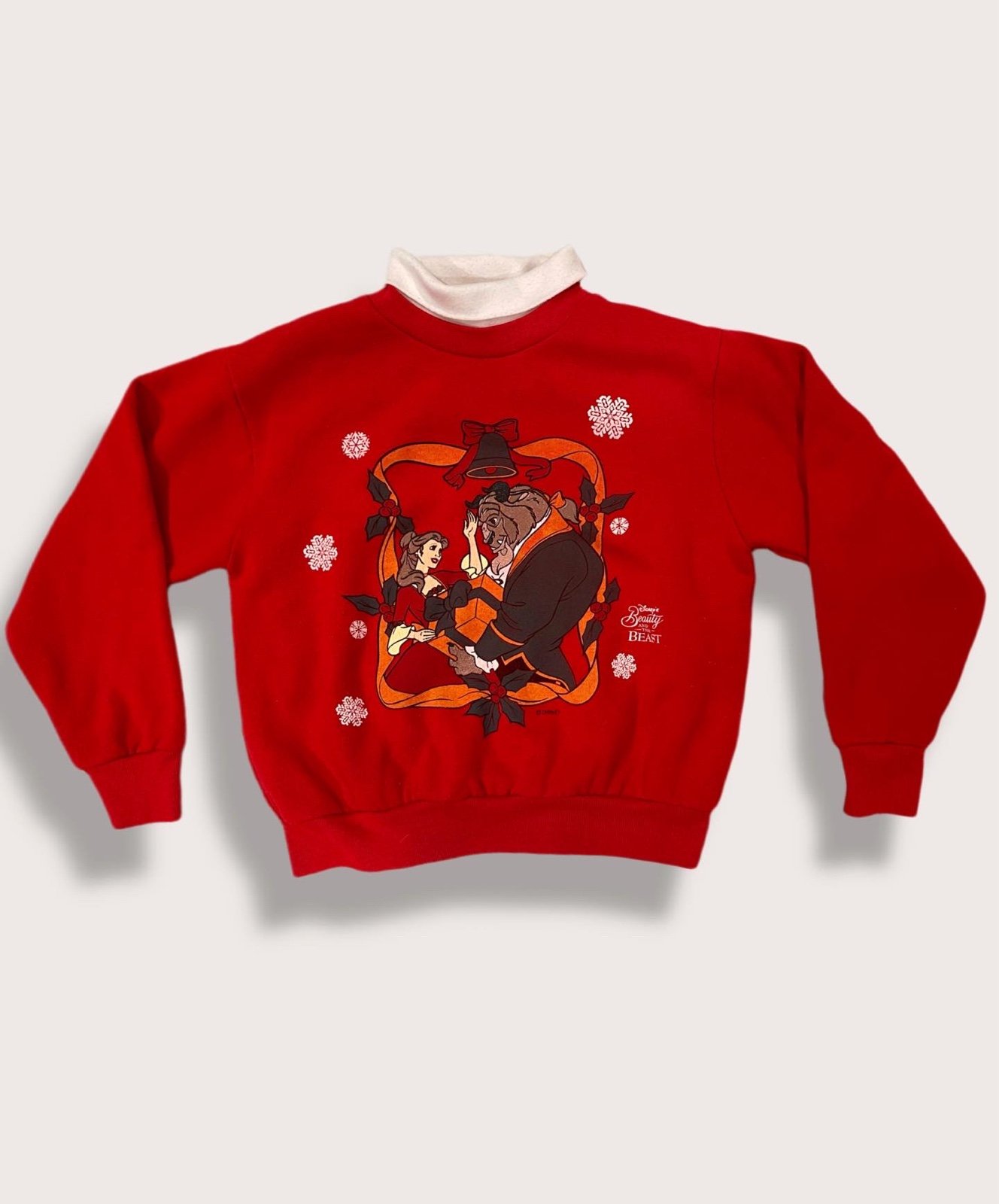 Vintage Beauty and The Beast (Belle) Crewneck size 4-6T Kids