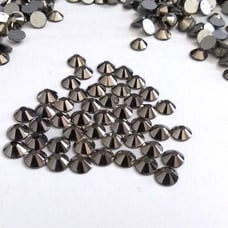 [AB Crystal, Jet Hematite] Flatback