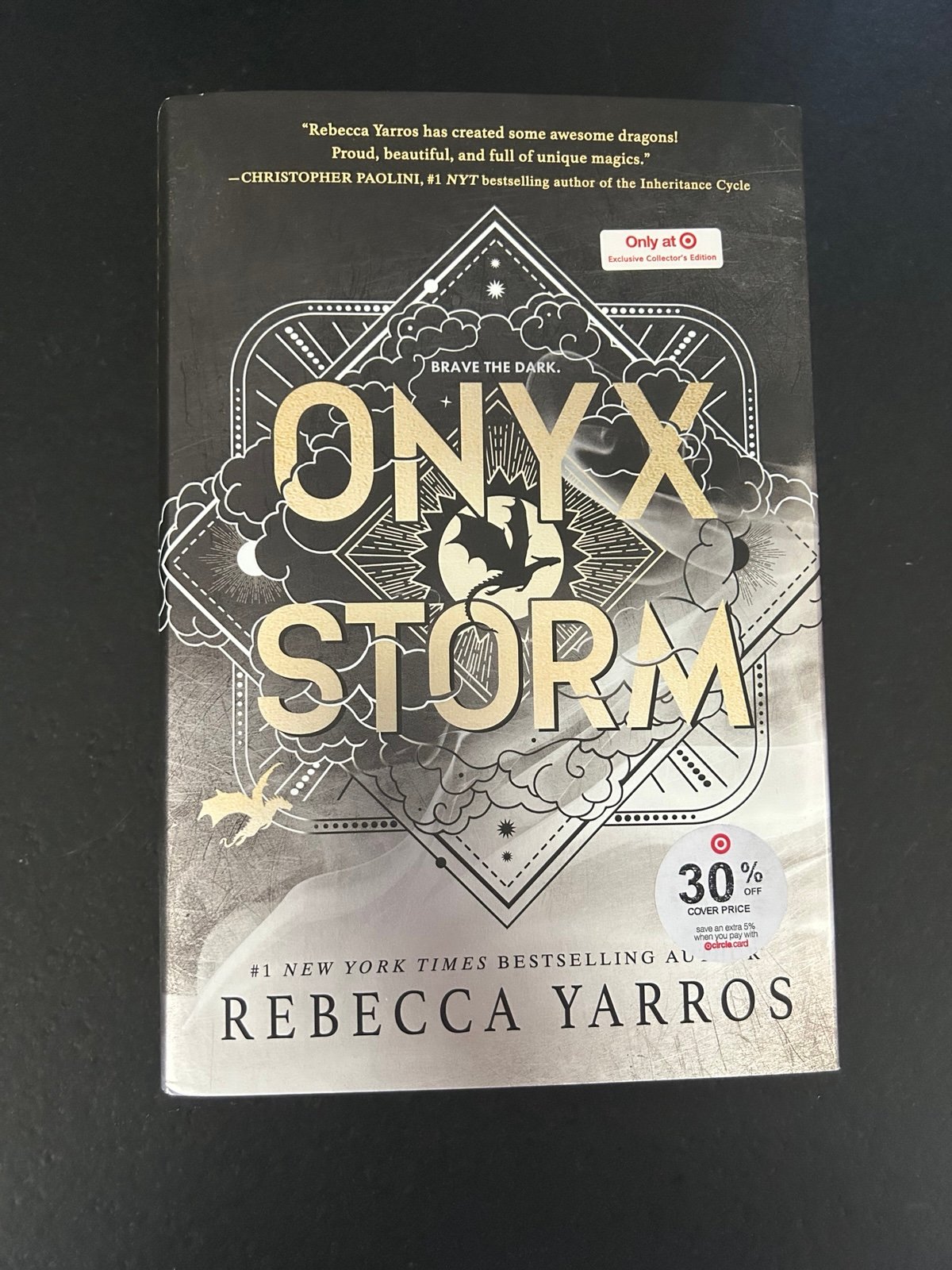 Onyx Storm by Rebecca Yarros Target exclusive Collectors edition brand new
