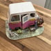 Book nook bookshelf diorama travel camper RV dollhouse