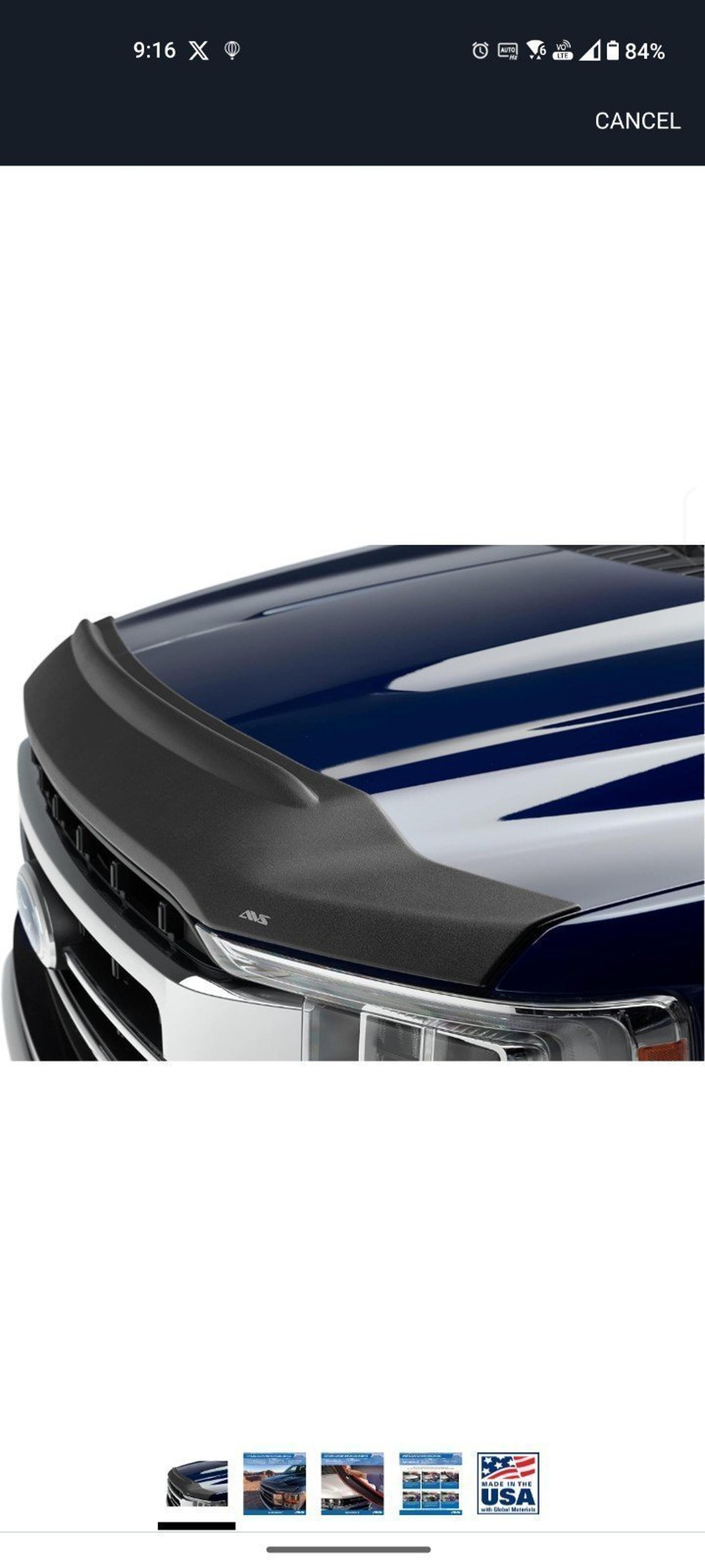 Auto Ventshade [AVS] Aeroskin II / Hood Protector Ford F150