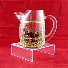 West Virginia Glass Erbe Martini Pitcher