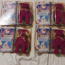 Ty Beanie Babies Millennium The Bear lot