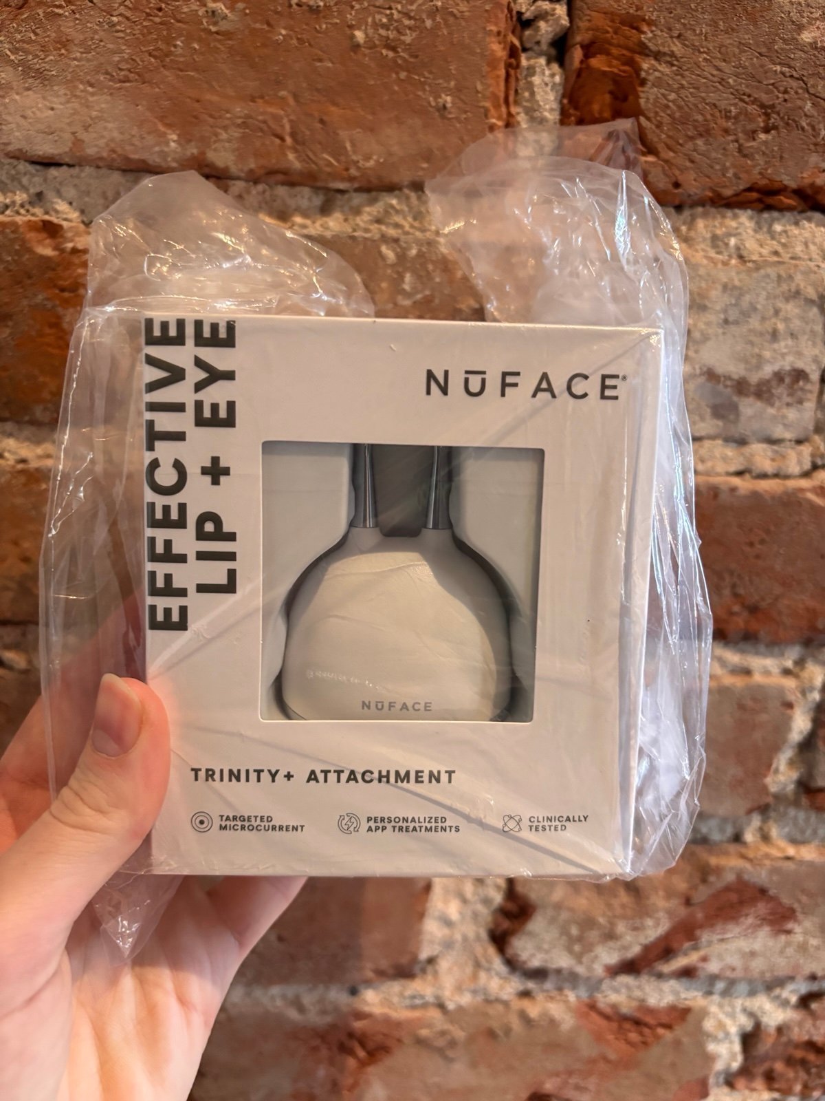 NuFACE Trinity Effective Lip & Eye Attachment, new in box