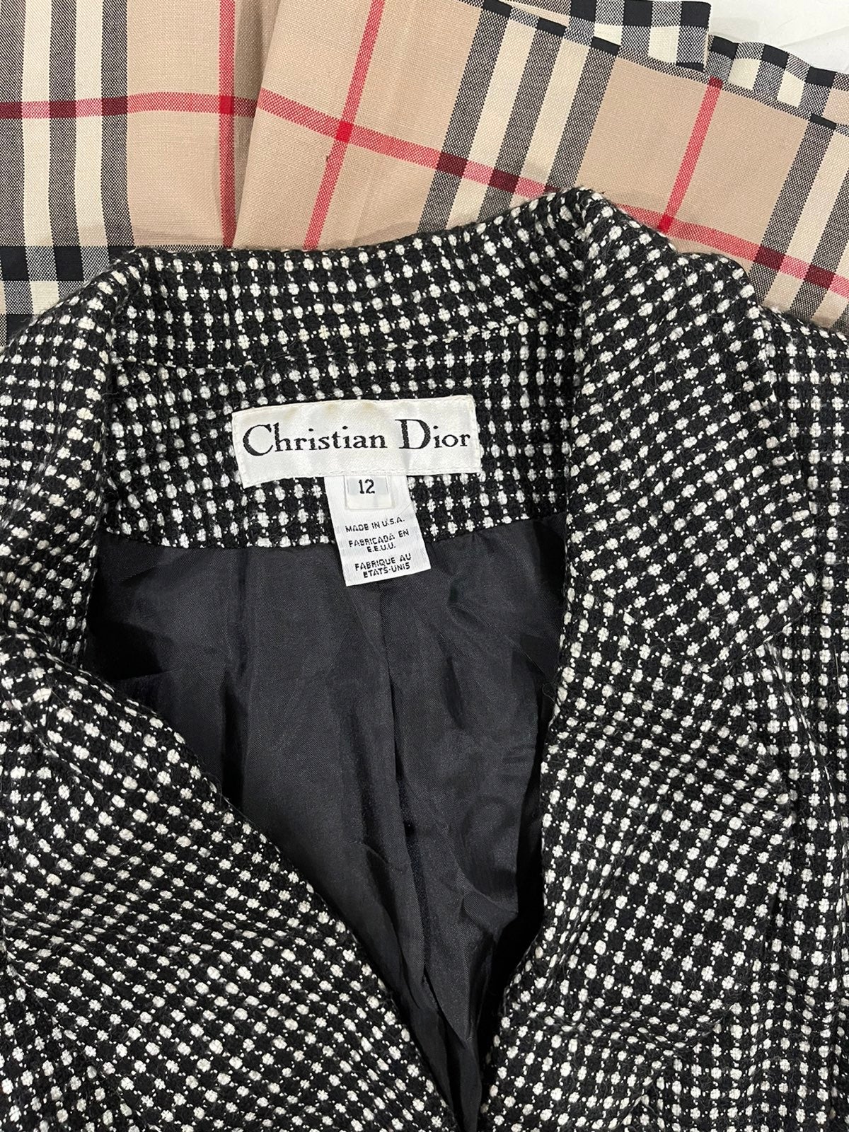 Vintage Christian Dior blazer