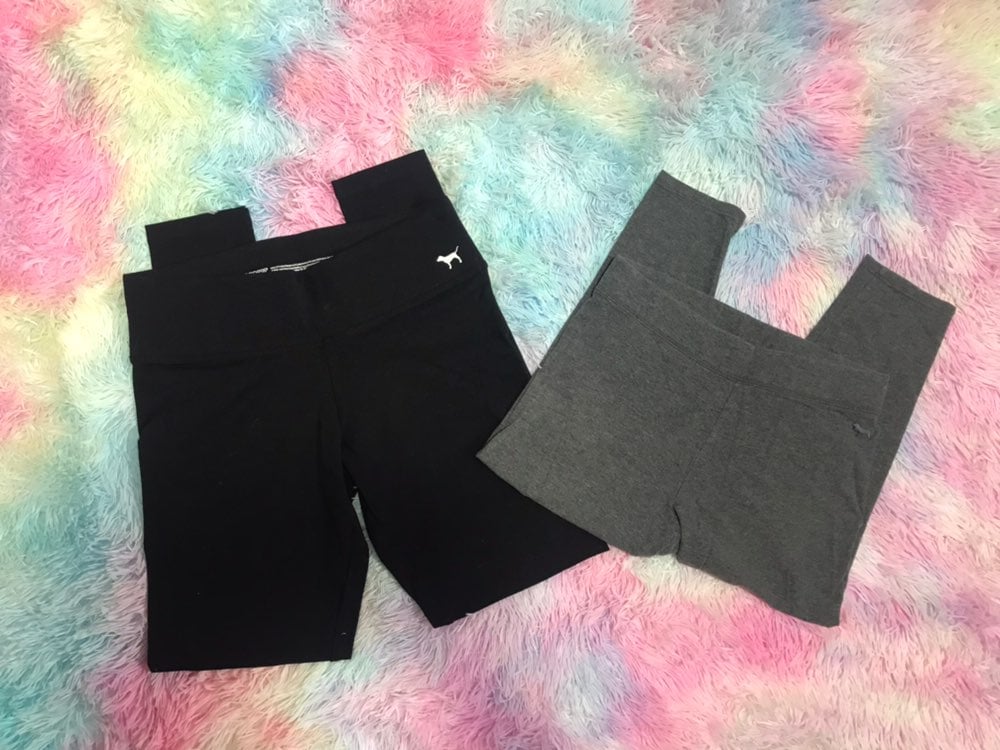 2 PINK Victoria Secret leggings