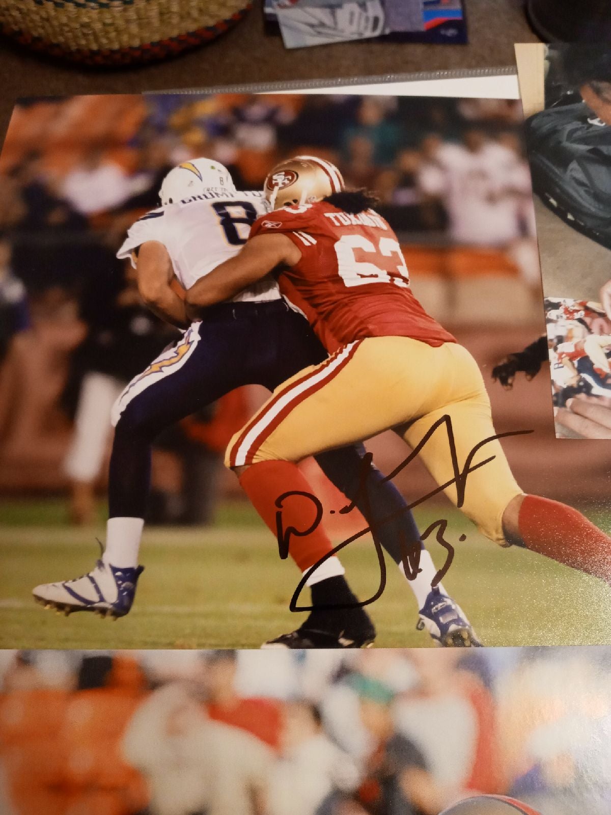 11 49ers autographs.
