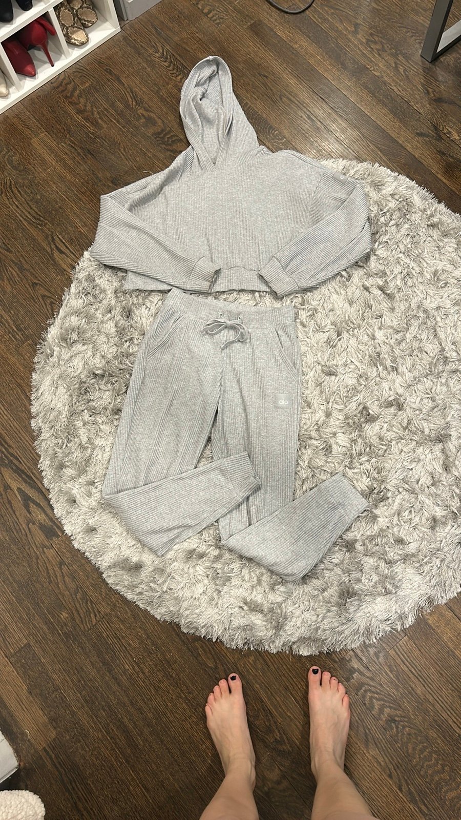 ALO YOGA muse hoodie set
