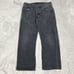 Vintage Levi's 501 Button Fly Black Denim Jeans Men's 34x34