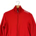 Sparco Womens Full Zip Up Sweatshirt Jacket Size XS Racing European Logo Red