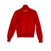 Sparco Womens Full Zip Up Sweatshirt Jacket Size XS Racing European Logo Red