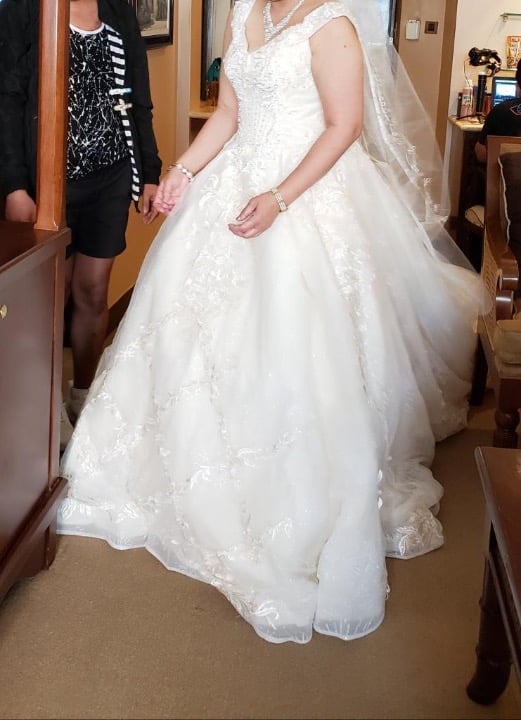 Bridal wedding dress size 14
