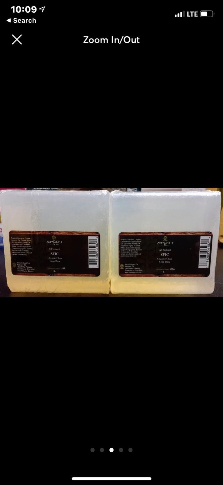 ORGANIC CLEAR SOAP BASE - 2lbs