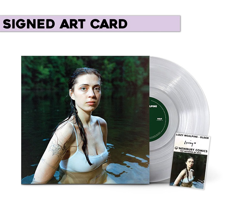 Lizzy Mcalpine - Older Clear Vinyl with Signed Postcard