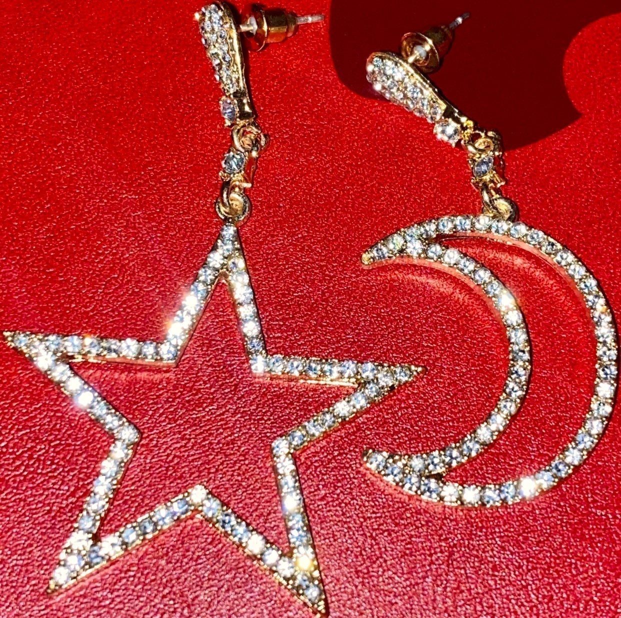 Designer astro earrings