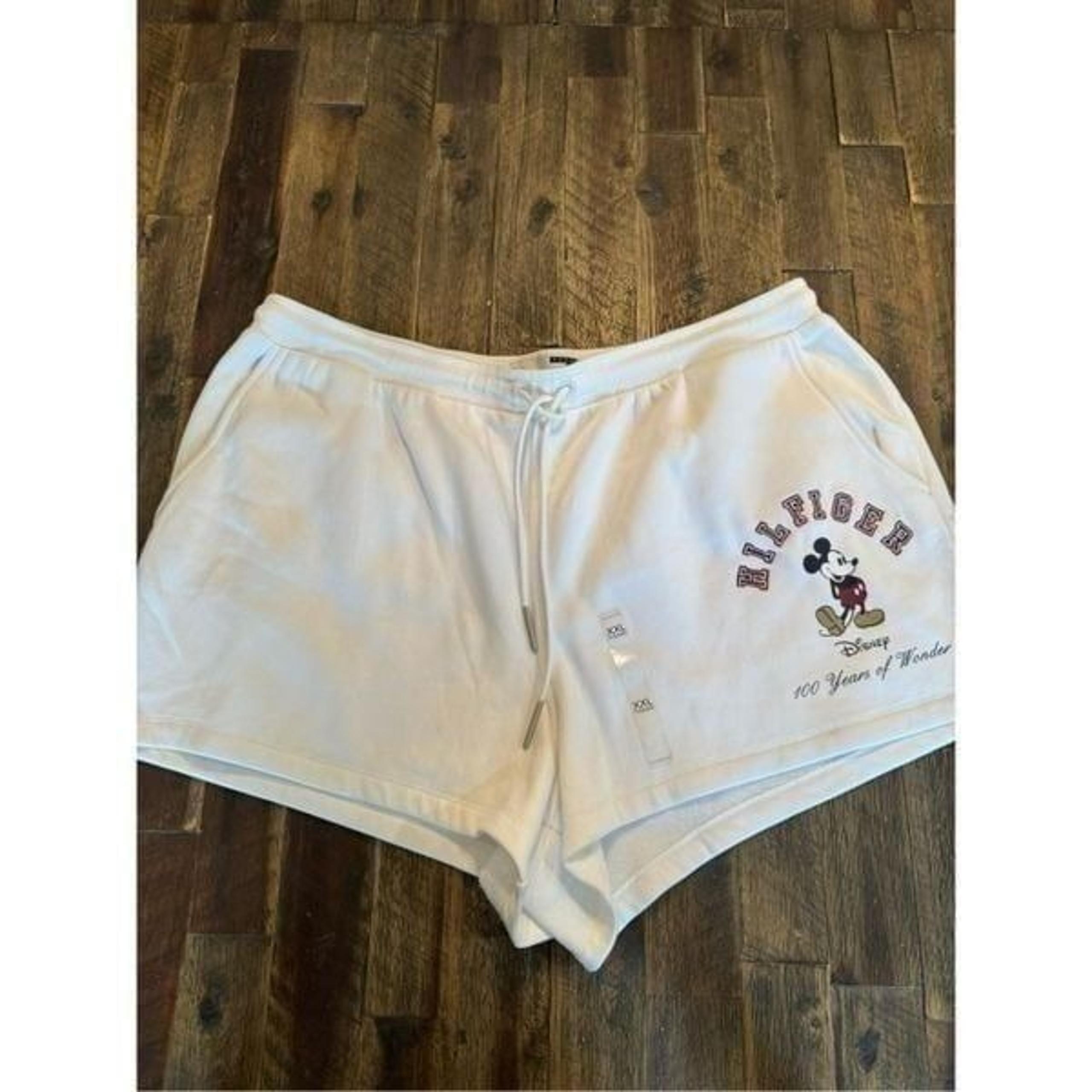 Tommy Hilfiger x Disney nwt womens shorts 100 years fleece pull on size xxl