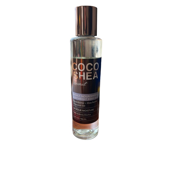 Bath Body Works Coco Shea Nourishing Body Oil 6.3 fl oz Discontinued NEW