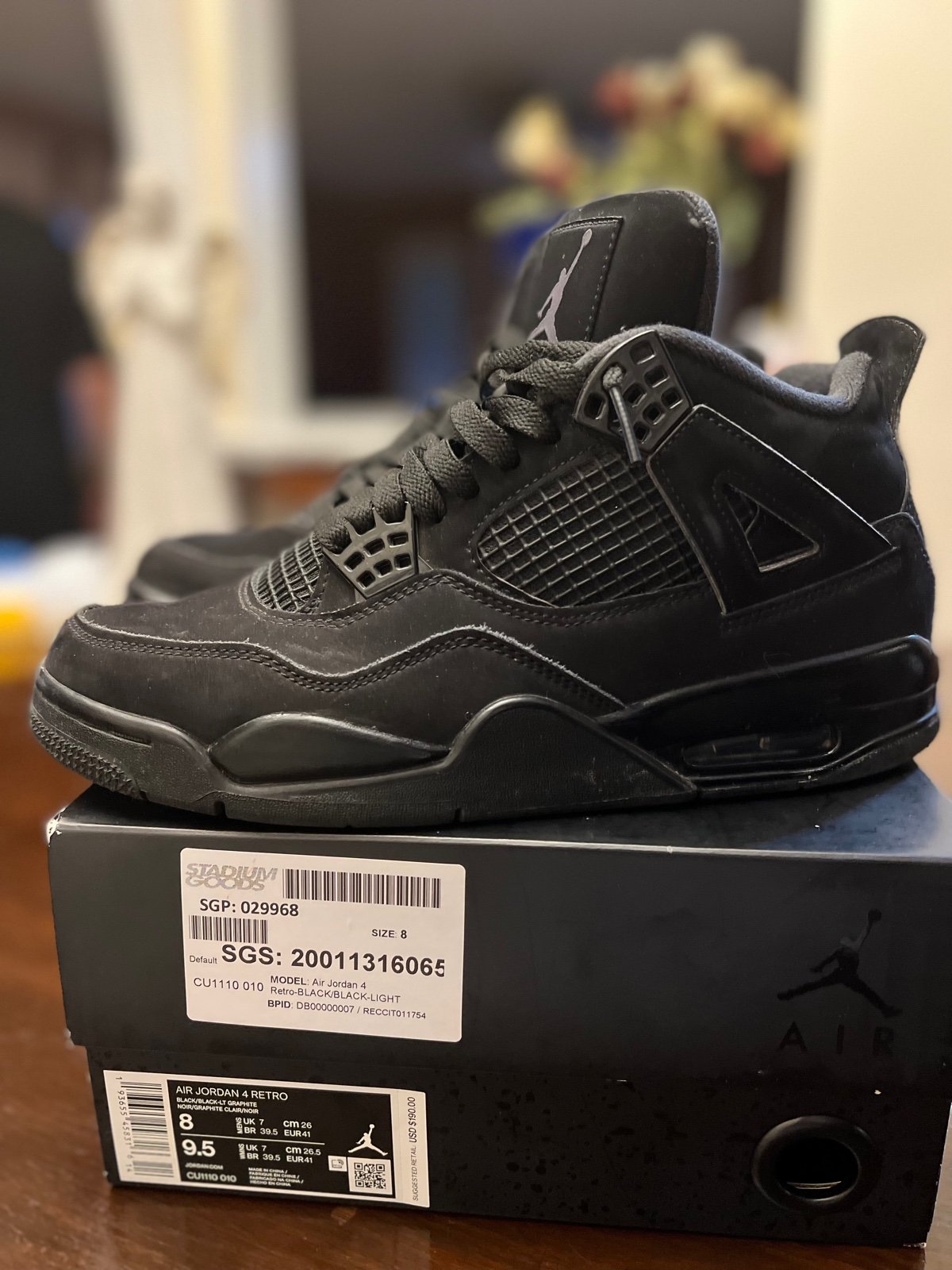 Jordan 4 Black Cats (2020)