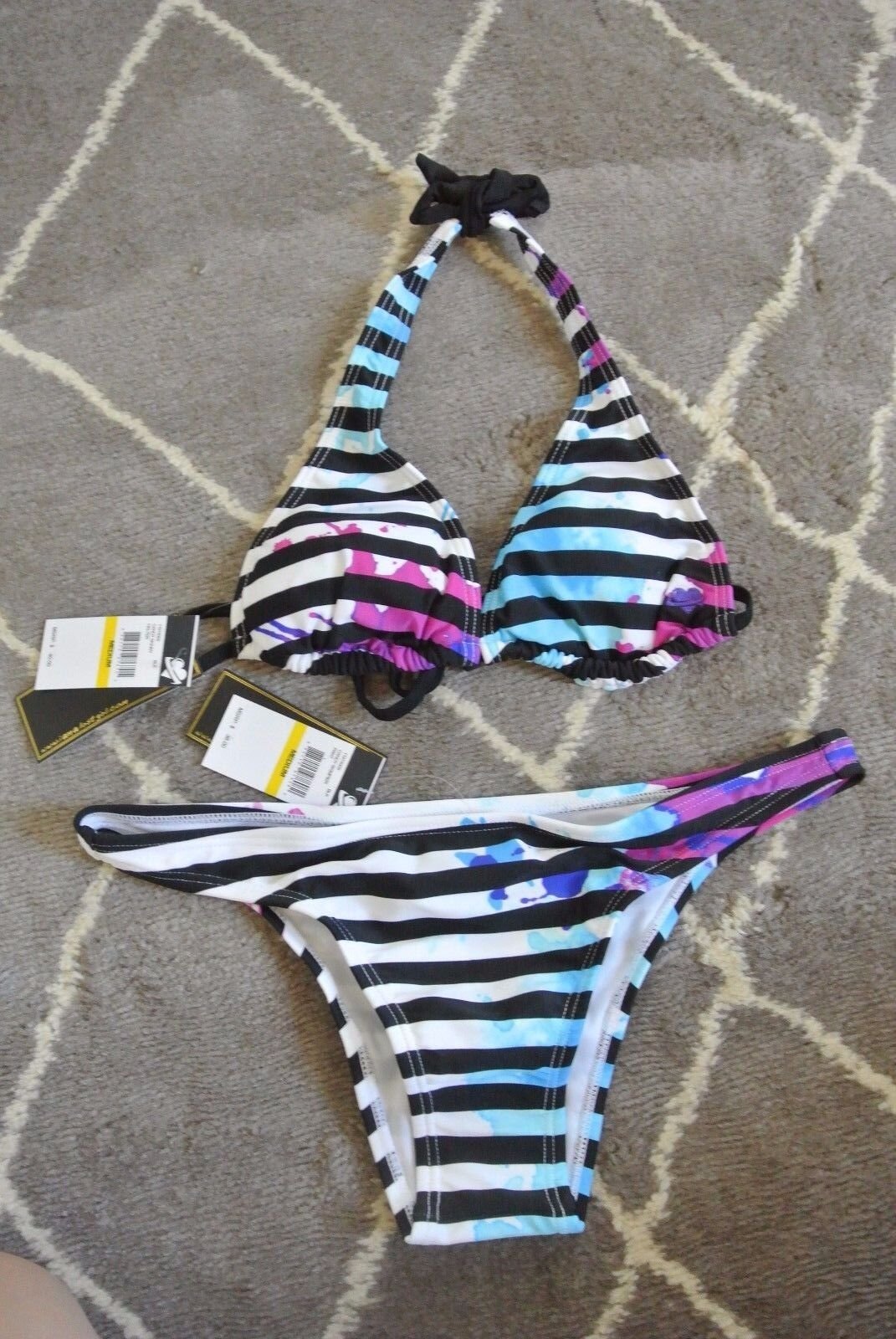 Lost Bikini Bottom Swimwear Mercari