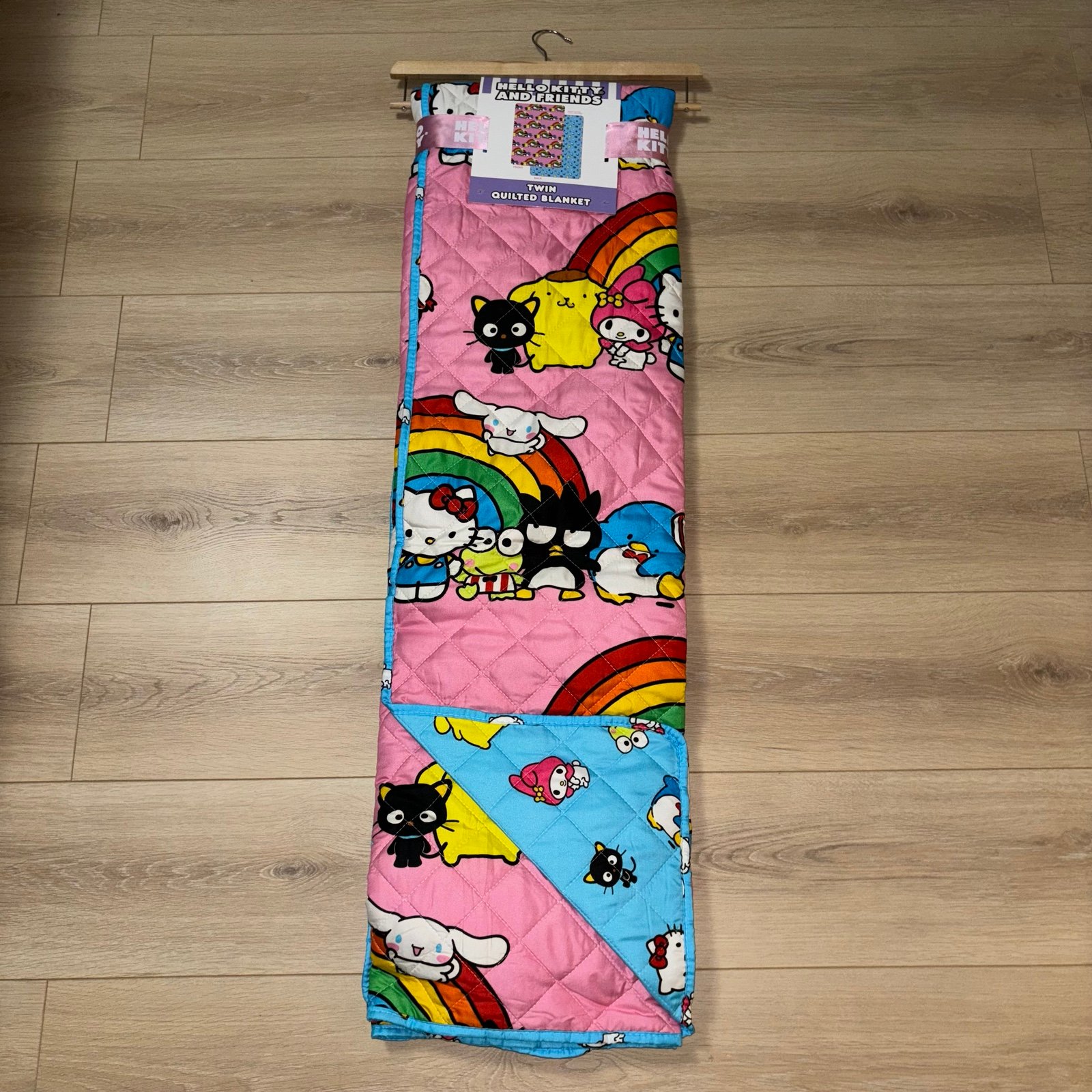 Hello Kitty and Friends Twin Quilted Blanket