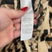 NWT J Crew cream/brown satin finish pleated mini skirt (size 20)