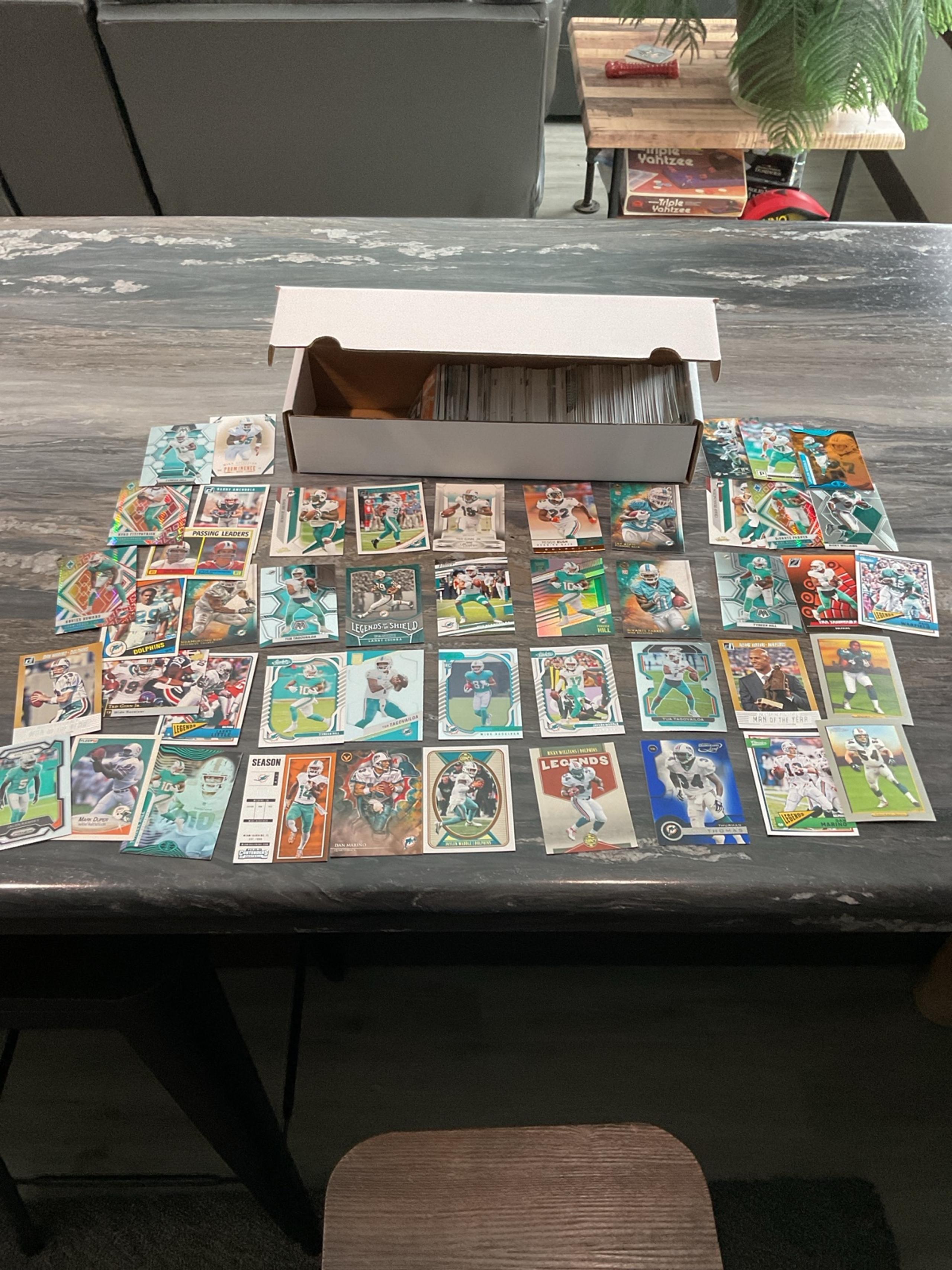 Miami Dolphins Card Lot 400+ Cards