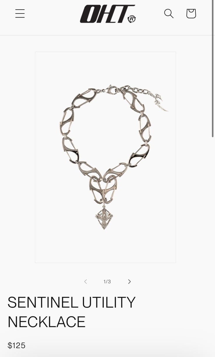 *日本未入荷+激レア* OHT NYC SENTINEL UTILITY NECKLACE STAR UTILITY NECKLACE – OHTNYC