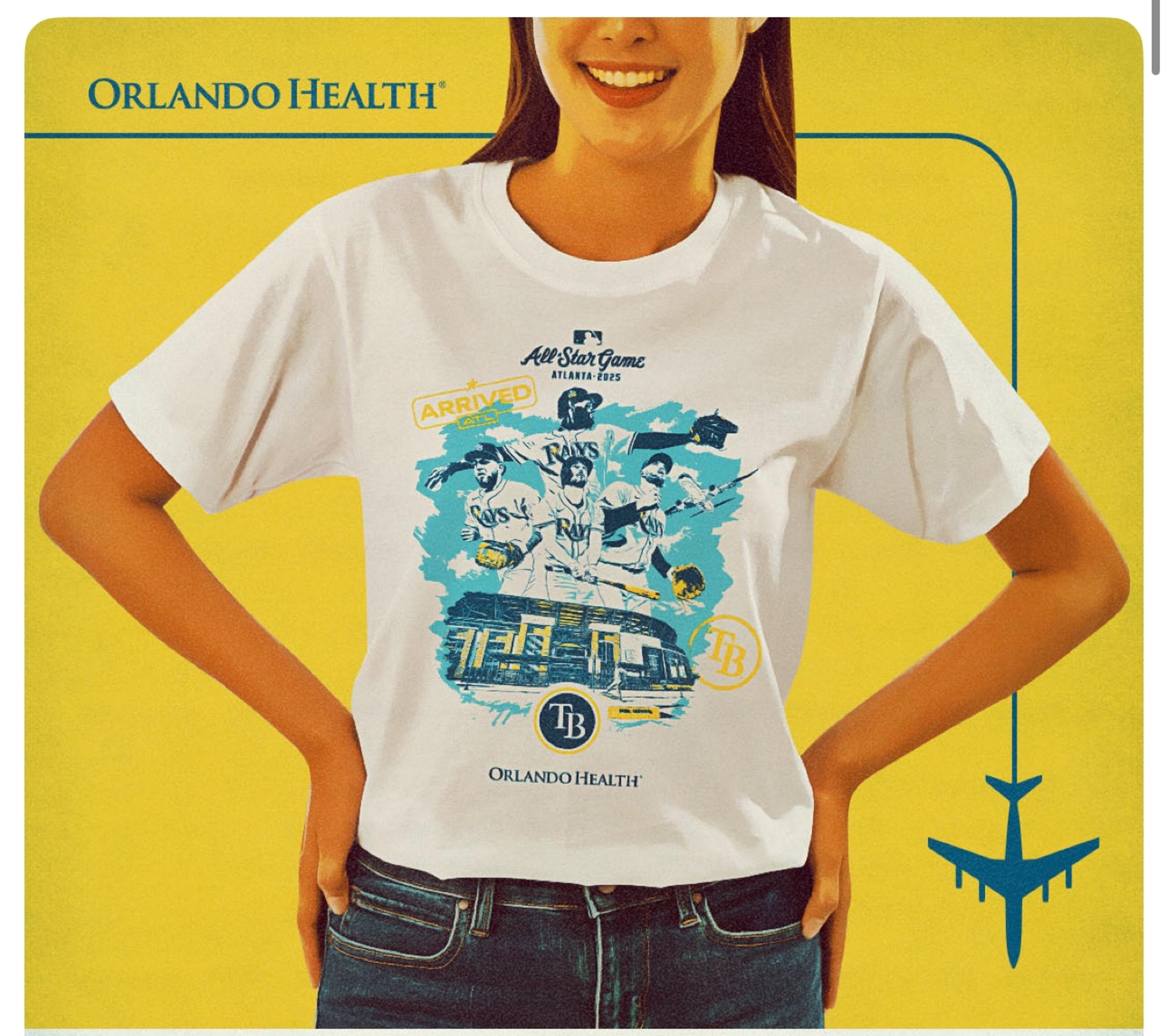 Tampa Bay Rays All Star Game 2025 Shirt Giveaway New