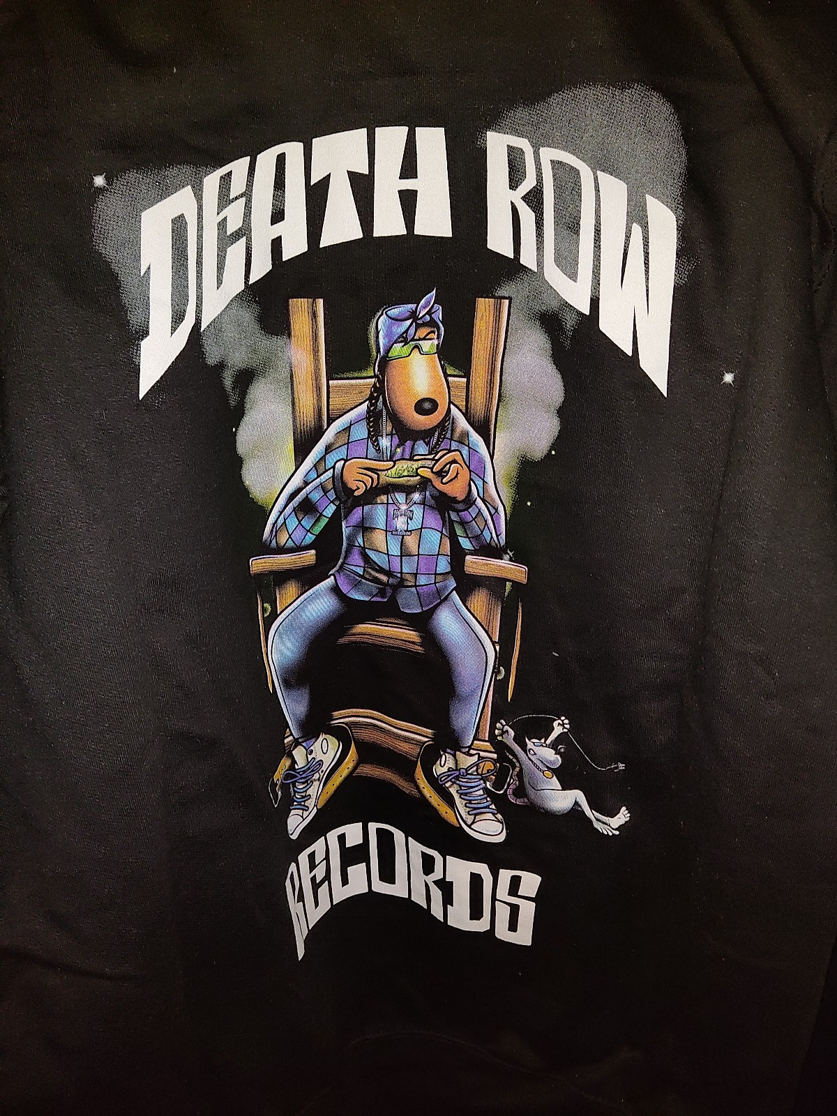 Snoop Dogg death row records hoodie official with the tags