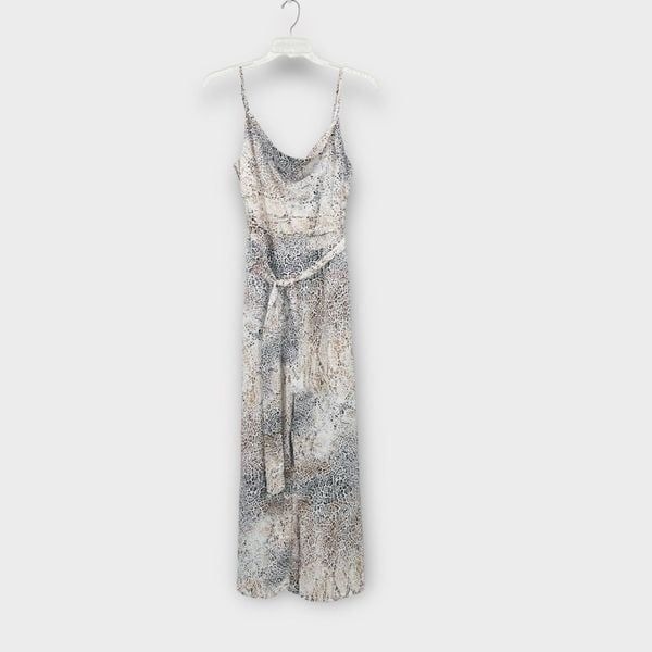 Anthropologie Sage The Label Jasmine Jumpsuit In Animal Print Size M NWT