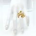 Kate Spade Dazzling Dragon crystal embellished ring. Size 7