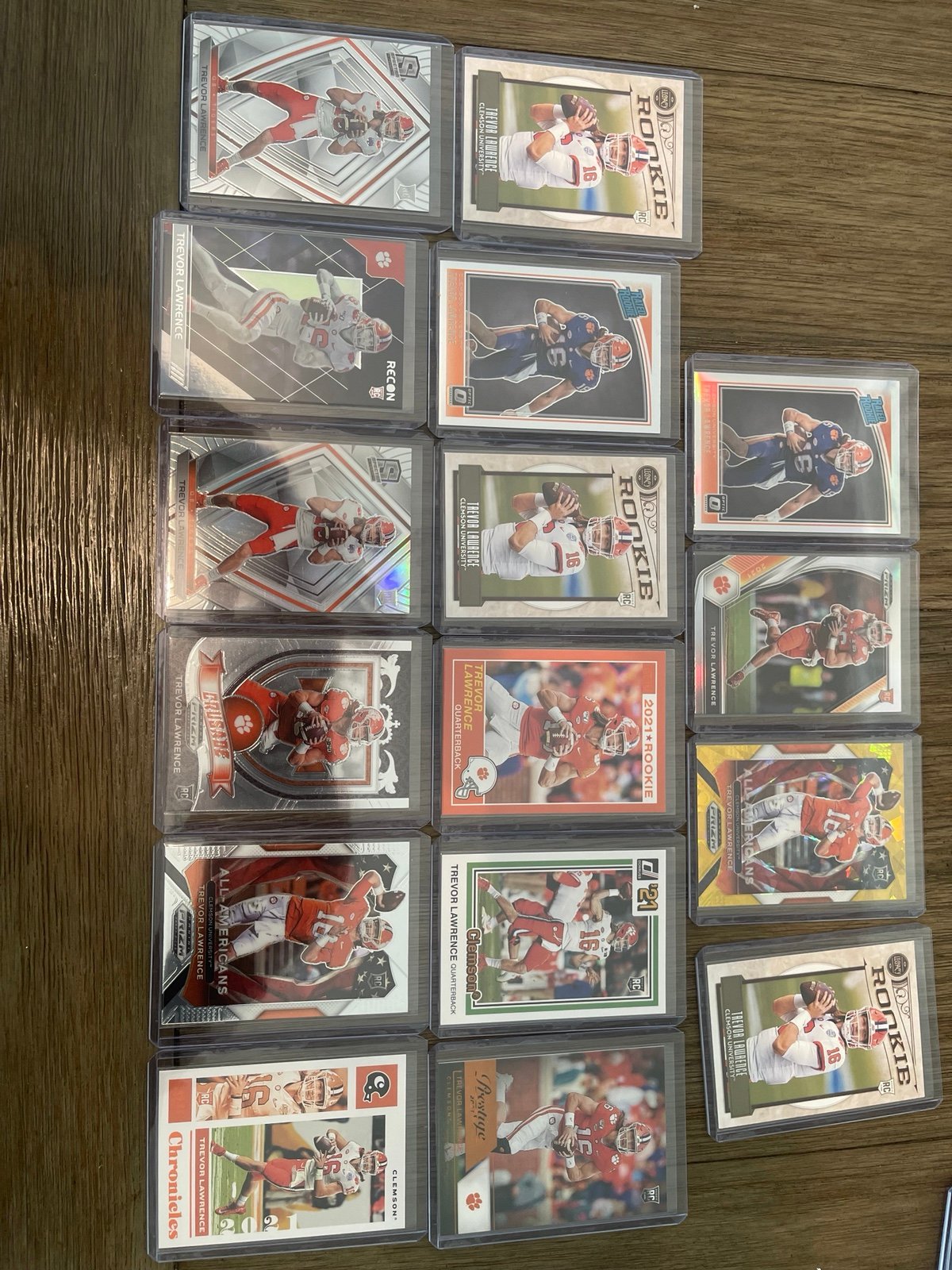 Trevor Lawrence rookie lot