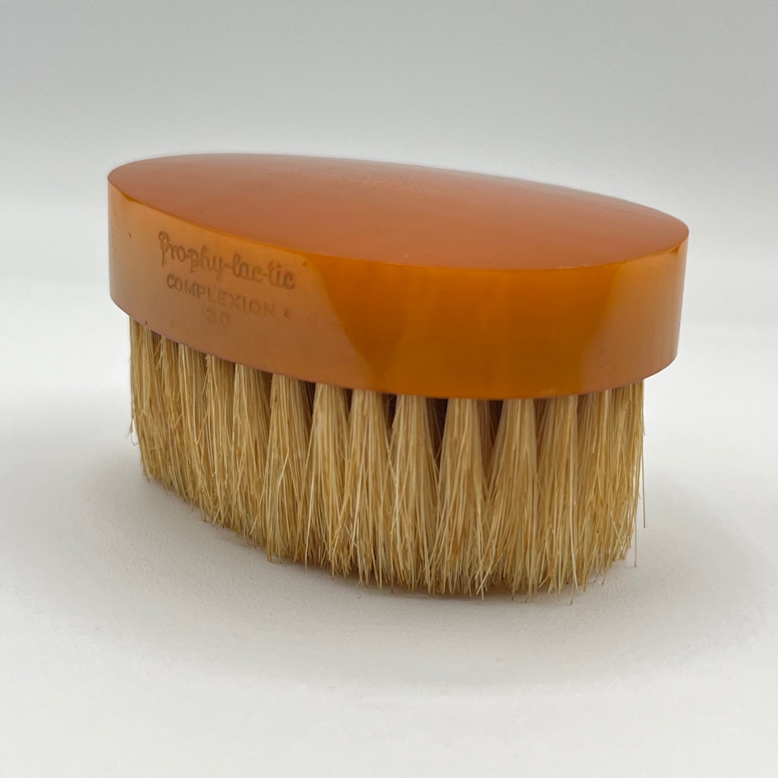 Butterscotch Bakelite Catalin Prophylactic Complexion Brush Comb Vanity Dresser