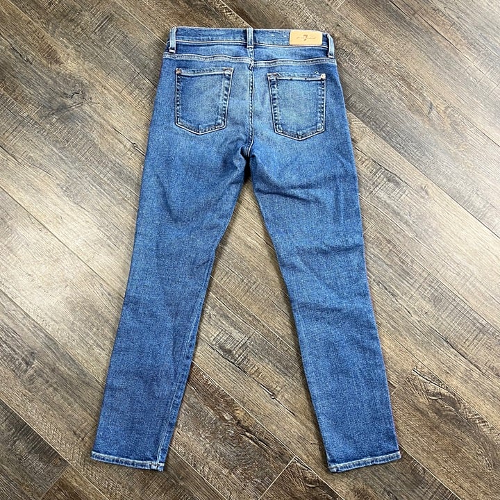 7 For All Mankind Roxanne Ankle Jeans Pants Denim ((size 25))