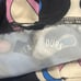 Year of Ours Splash Tennis Hooded Blue Pink Pullover Size Large
