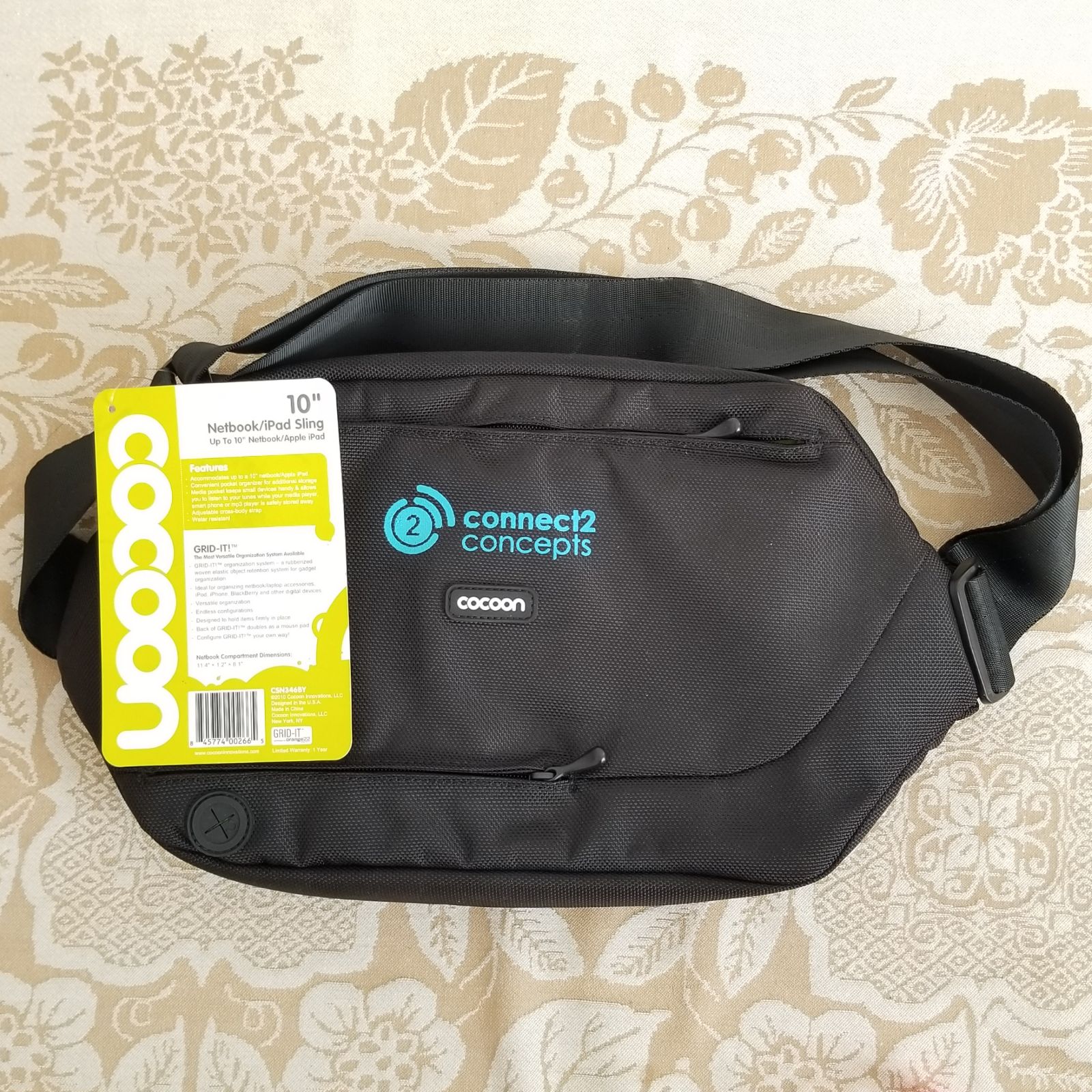 Cacoon Sling with Grid-It for 10 Tablet