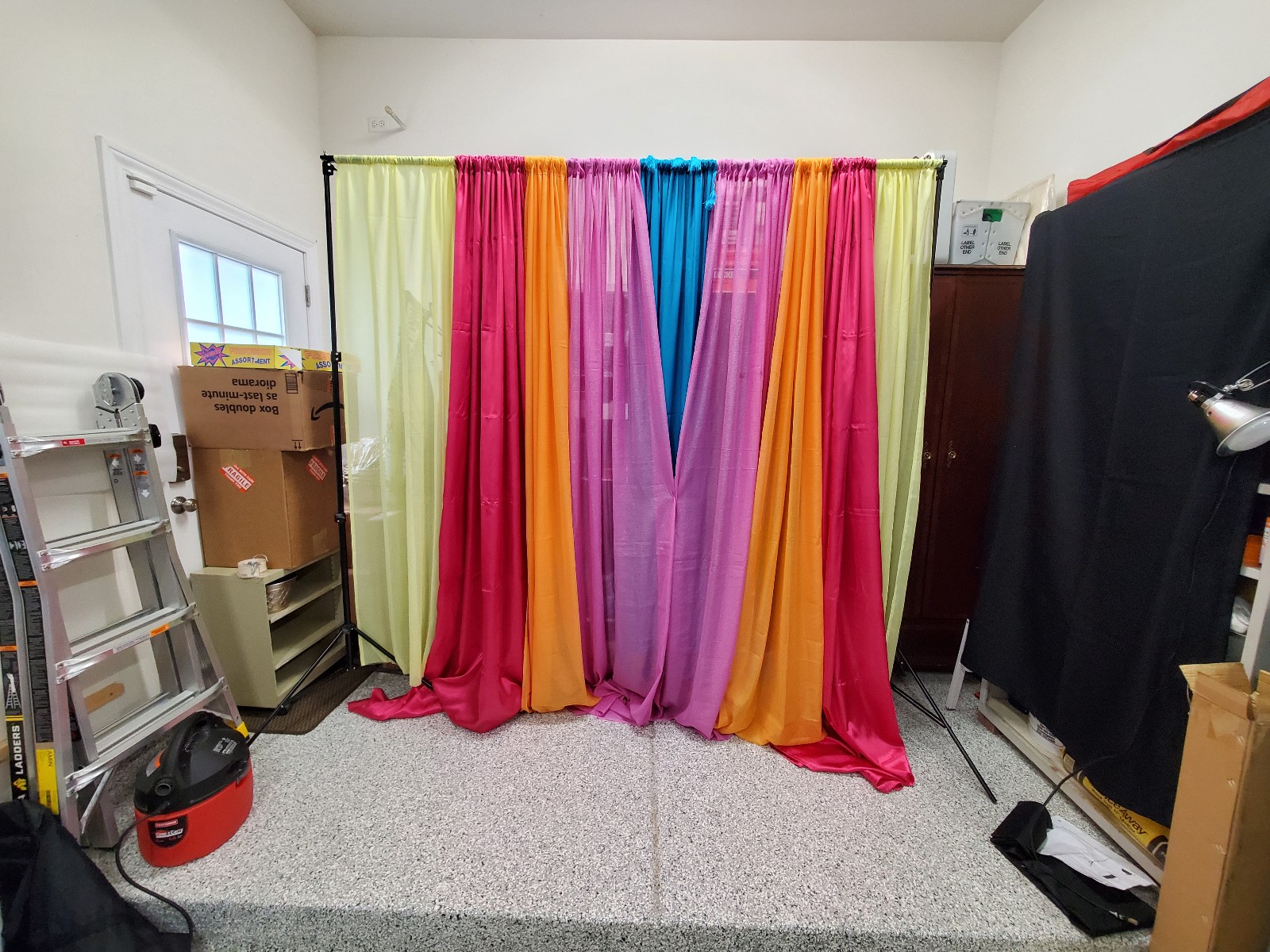 backdrop drapes