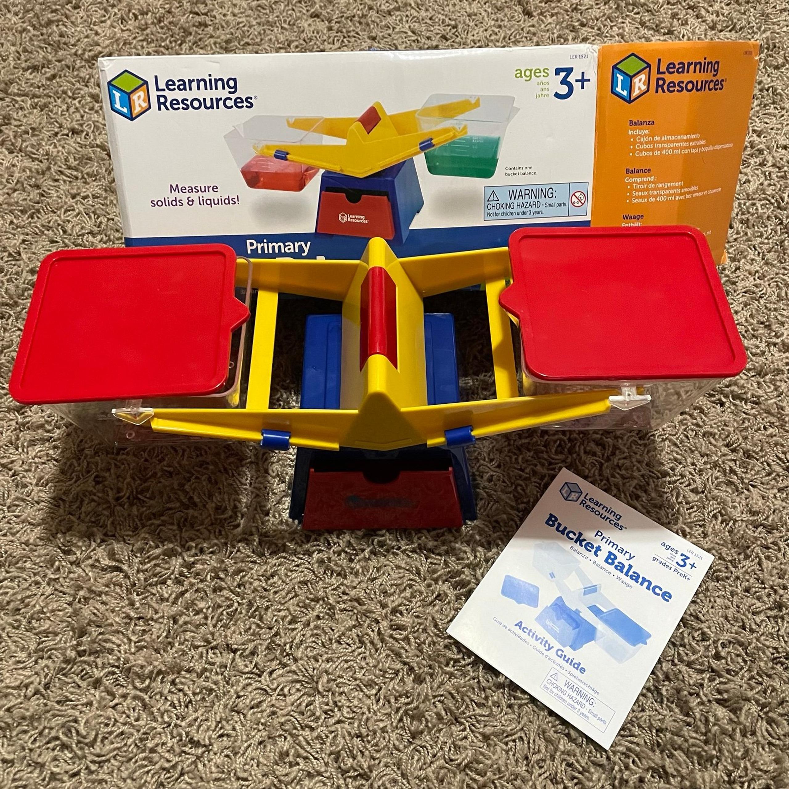 Learning Resources Primary Bucket Balance Scale