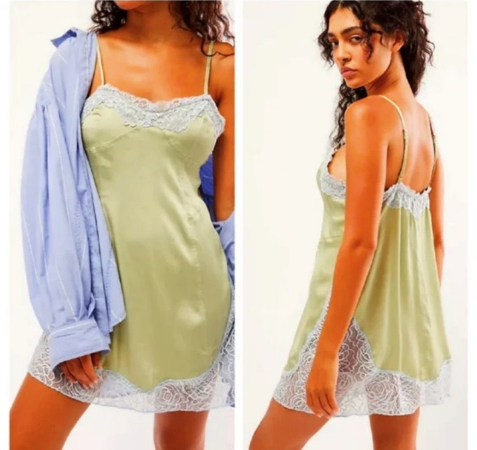 FREE PEOPLE ARIES RISING MINI SLIP SIZE S