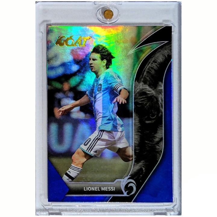 2022-23 Fansmall Licenced Argentina Set Lionel Messi Goat Dark Blue 1/91 = 1/1
