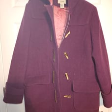 L.L. Bean women's wool coat size medium