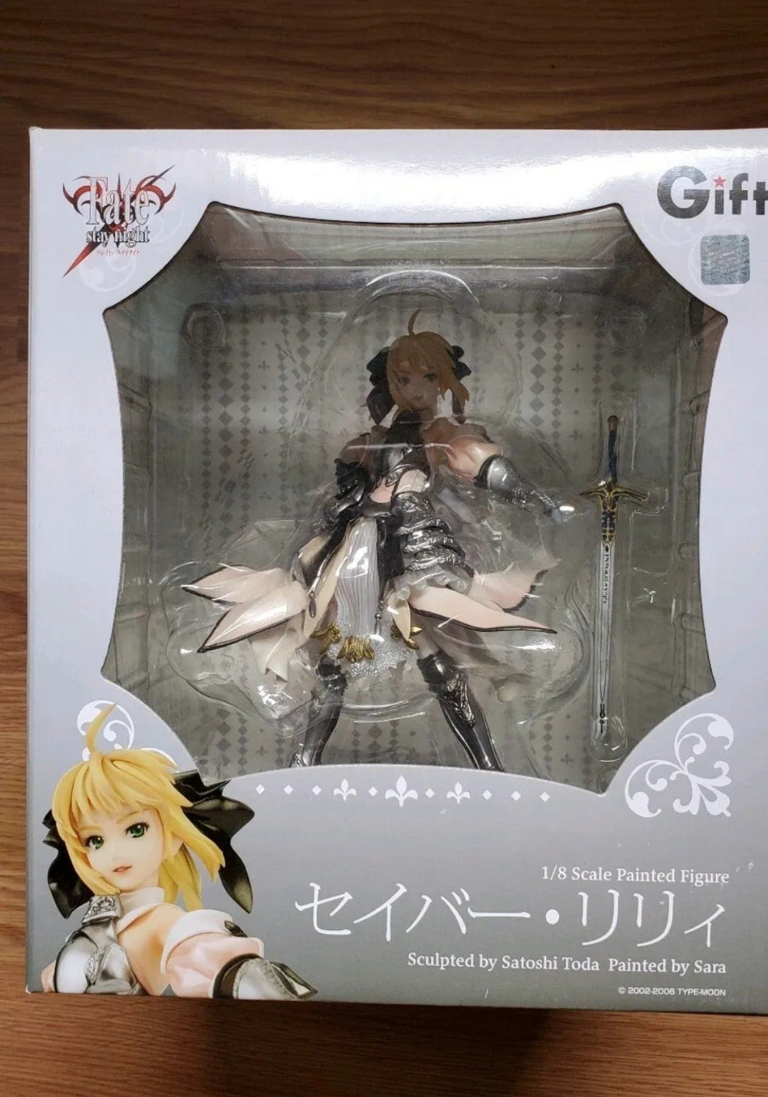 Anime Fate Unlimited Saber lily Statue