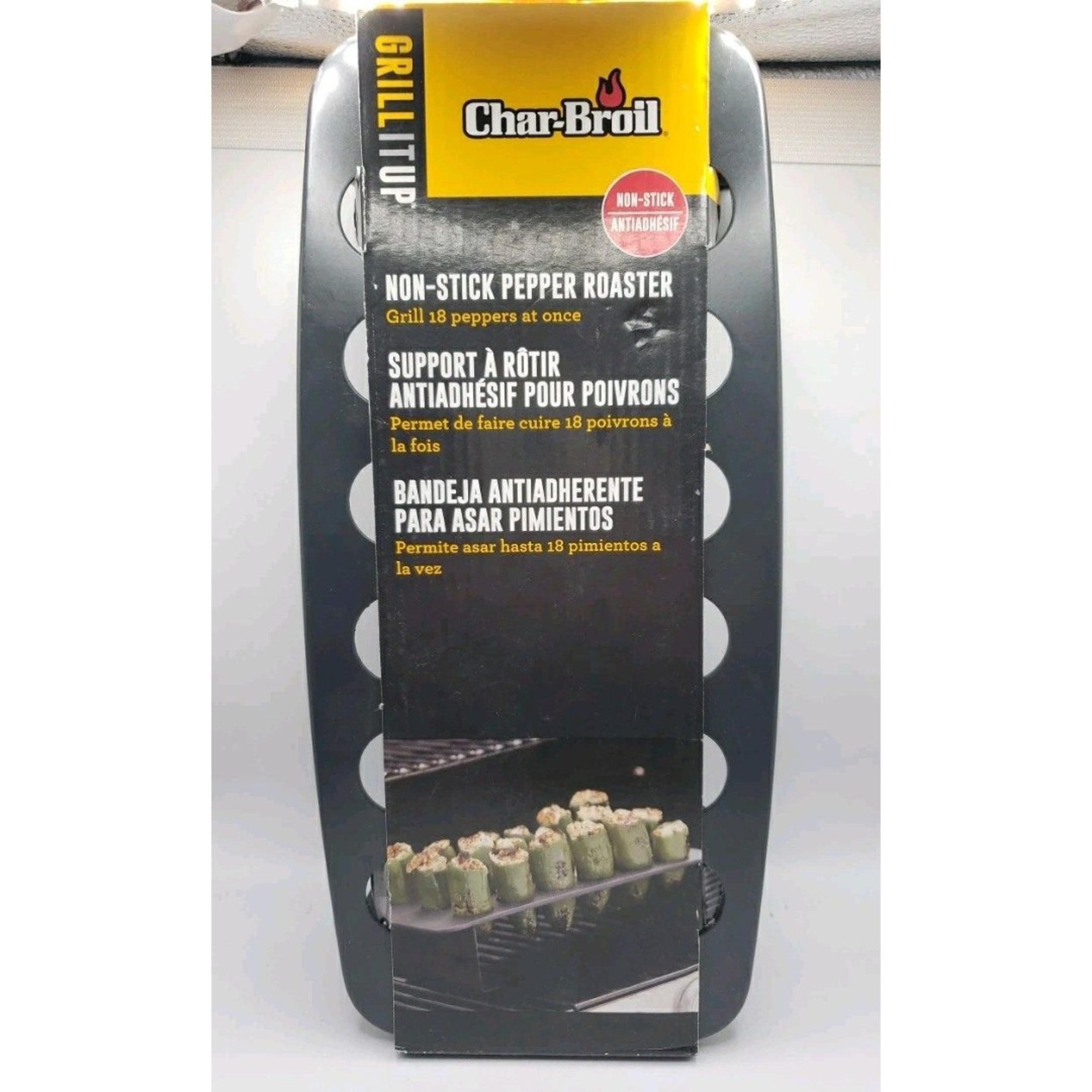 Char-Broil Grill It Up Non Stick 18 Pepper Roaster Rack