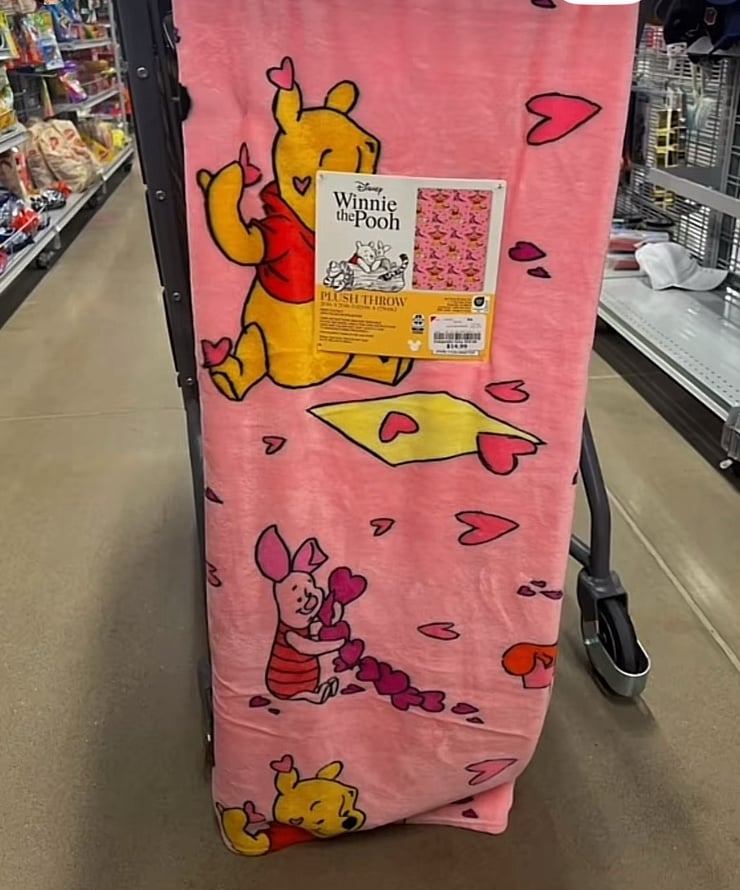 Pooh blanket
