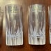 New Mikasa Crystal Flame D'Amore Shot Glass Set Of 4