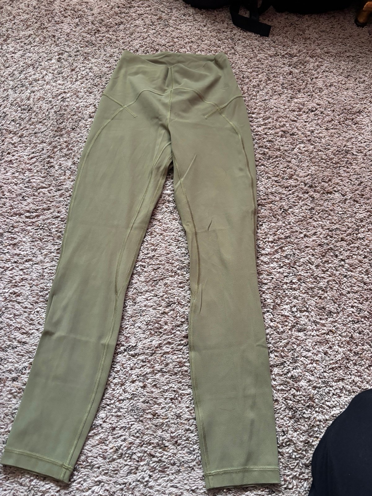 Green Matcha Lululemon Leggings Align