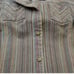 Vintage Striped Denim Vest Pant Set
