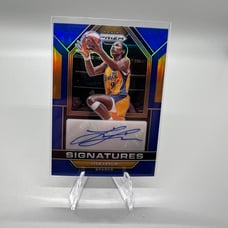 2023 Prizm WNBA Lisa Leslie Blue Prizm Signatures Autograph Auto # /49 Sparks