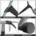 Sportneer Fluid Bike Trainer Stand - Indoor Riding, Foldable, Adjustable Fit