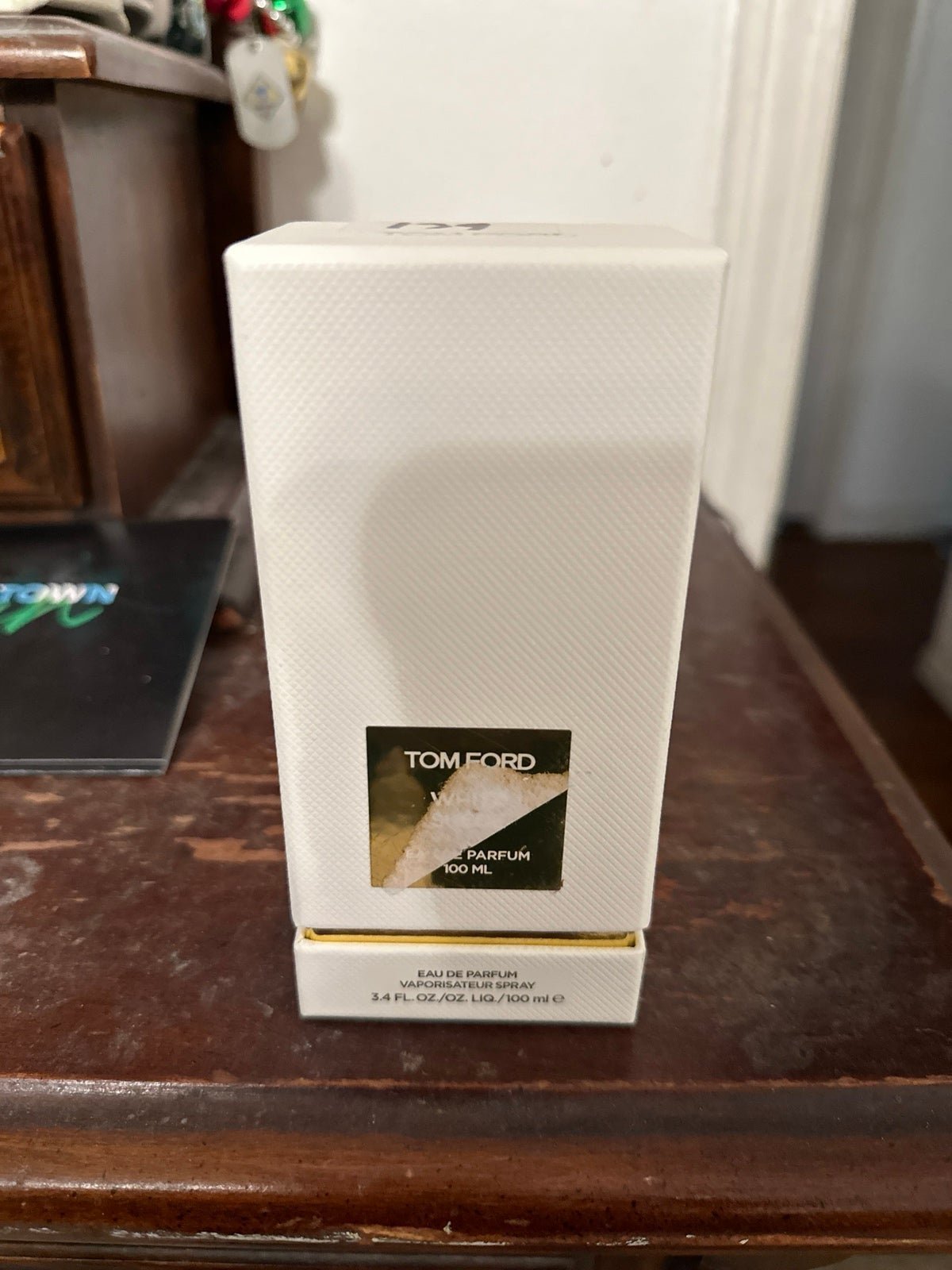 Tom Ford white suede